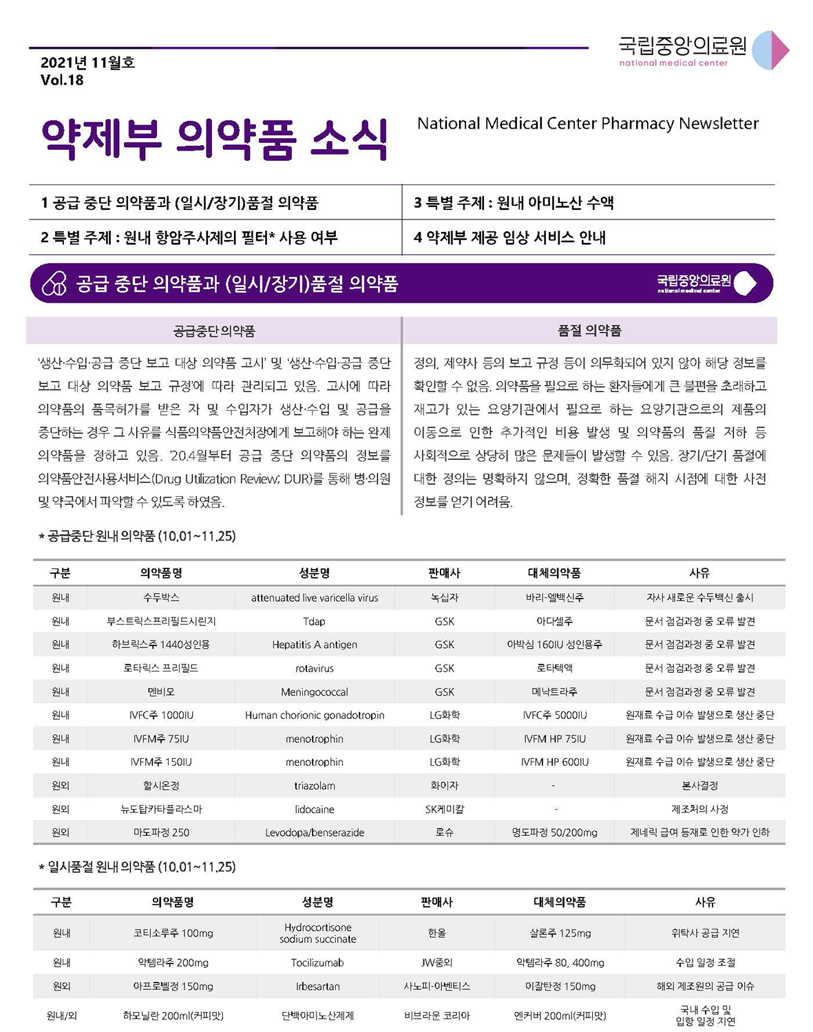 뉴스레터 2021년11월호_vol18