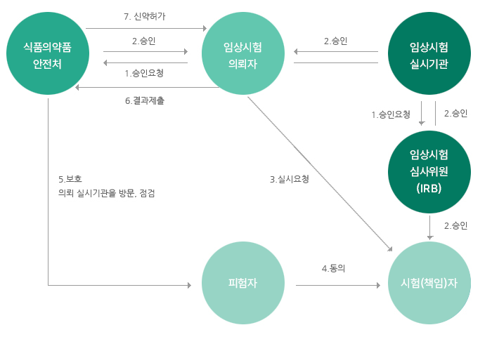 임상시험승인절차